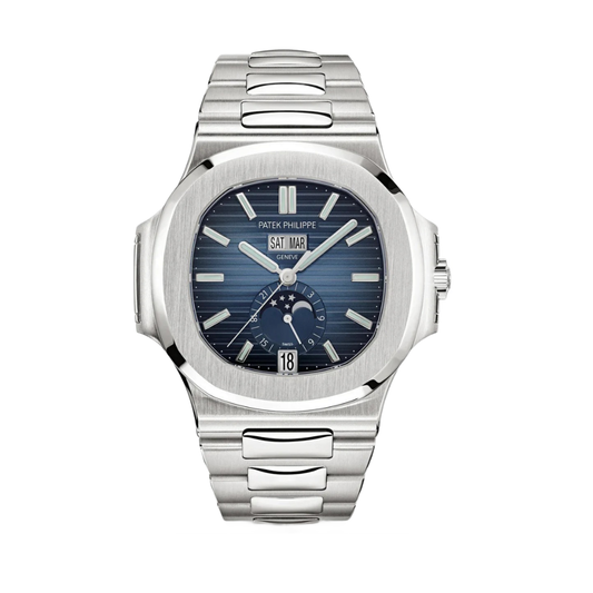 Patek Philippe | Nautilus Annual Calendar, Blue Dial