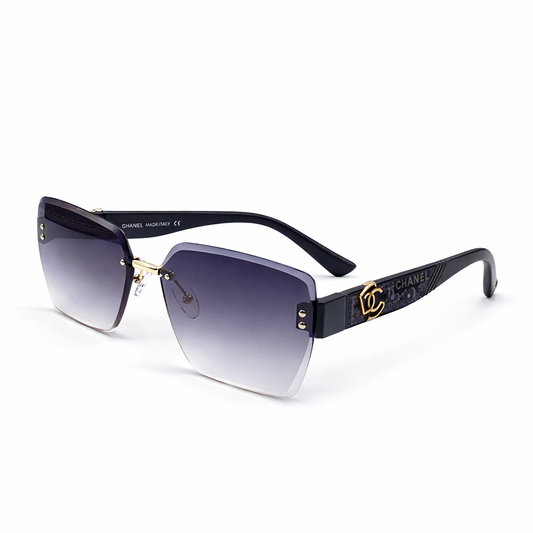CHANEL | Signature Black Lens Sunglasses