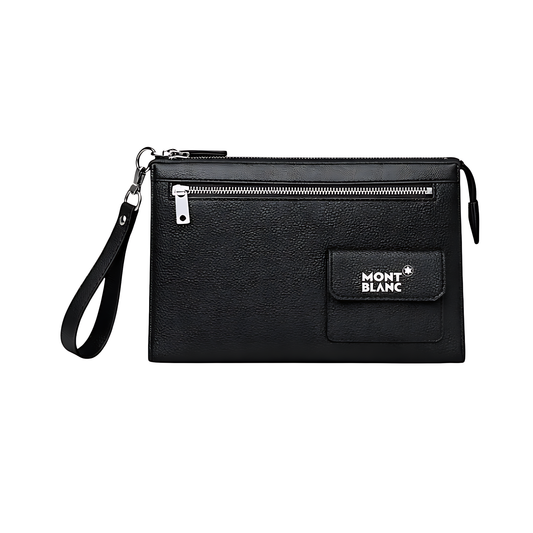 Montblanc Pouch | Wrist Pouch Black Canvas