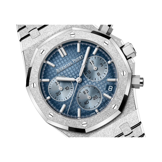 Audemars Piguet Watch | Royal Oak Frosted Blue Dial