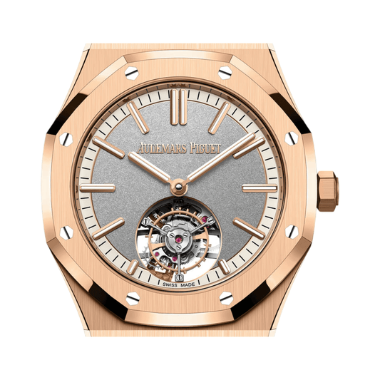 Audemars Piguet Watch | Royal Oak Rose Gold Gray Dial