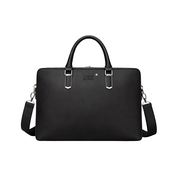 Montblanc Briefcase | Leather Black