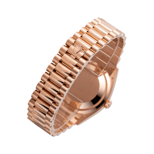 Rolex Watch | Day-Date Brown Ombré Diamond Dial