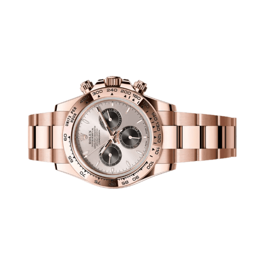 Rolex Watch | Rose Gold Sundust Dial