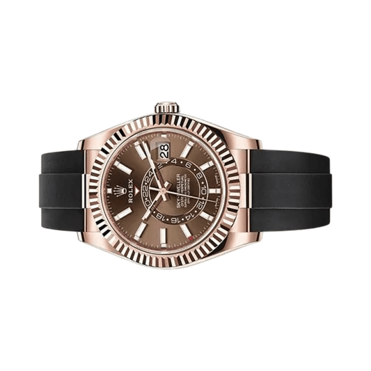 Rolex | Rose Gold Chocolate Dial