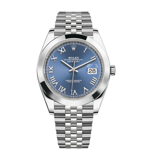 Rolex Watch | Datejust 41 Azzurro-Blue Dial