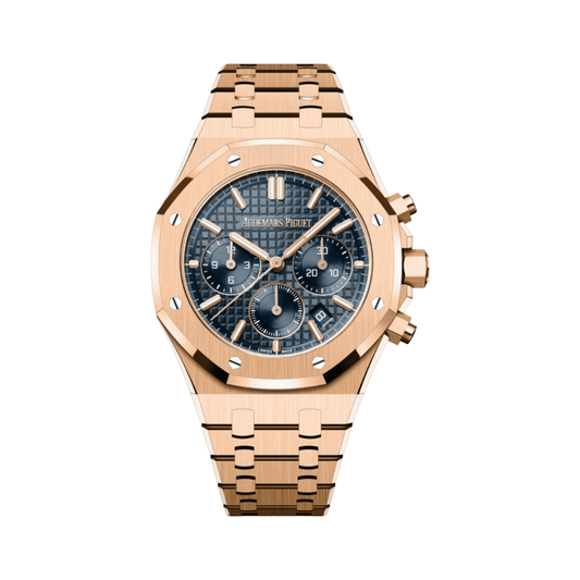 Audemars Piguet Watch | Royal Oak Selfwinding Chronograph Stainless Gold Steel Black Dial