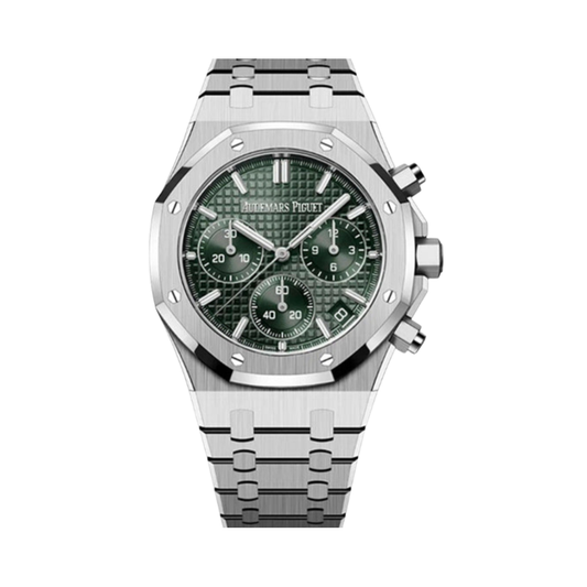 Audemars Piguet Watch | Royal Oak Selfwinding Chronograph Stainless Steel Khaki Green Dial