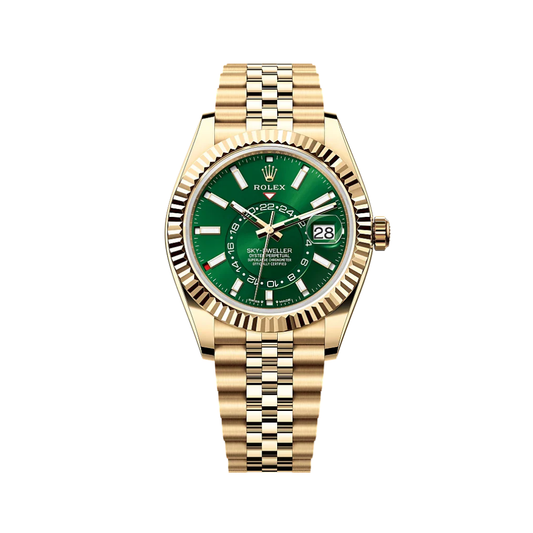 Rolex | Sky-Dweller Yellow Gold Green Dial